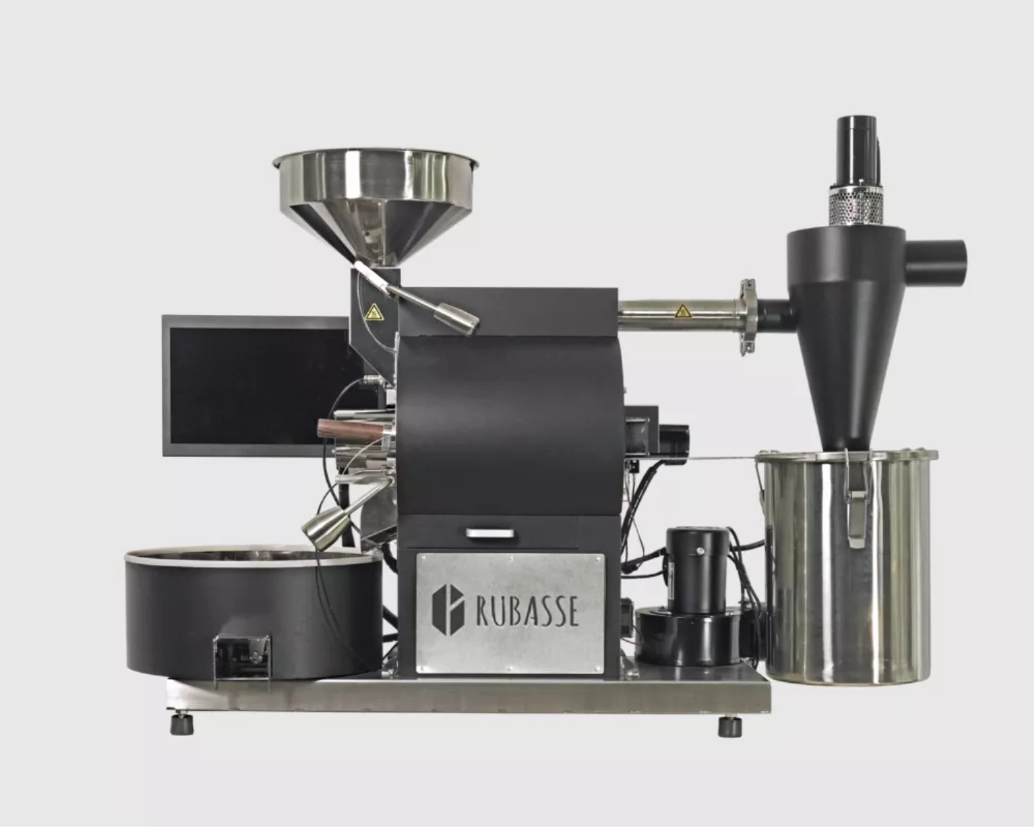 Electrically roasts coffee beans, allowing for the greater performance ...